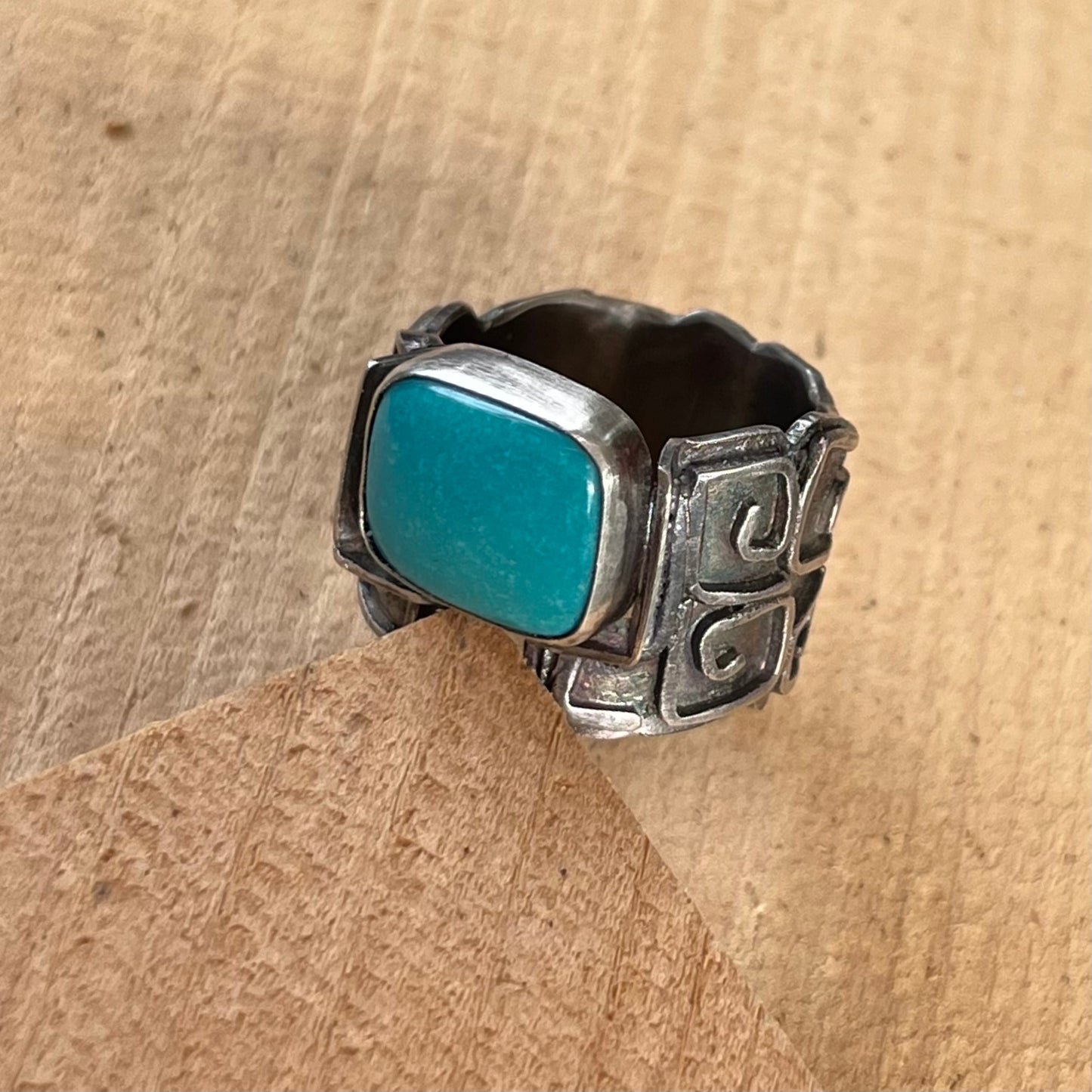 Fox Turquoise Ring