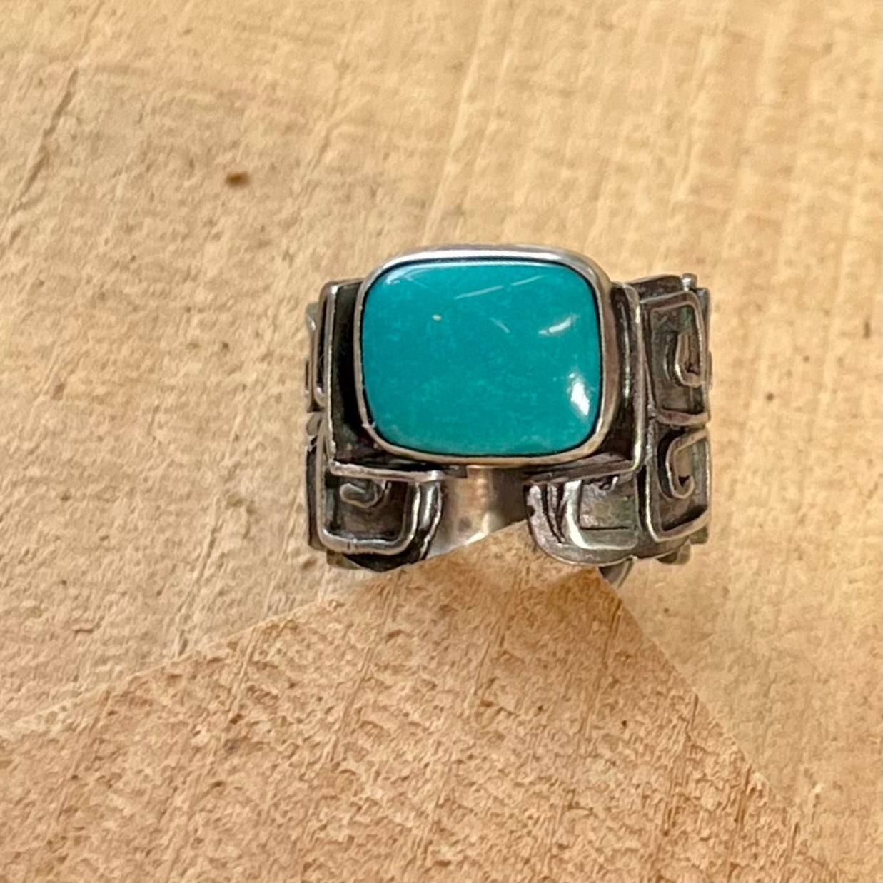 Fox Turquoise Ring