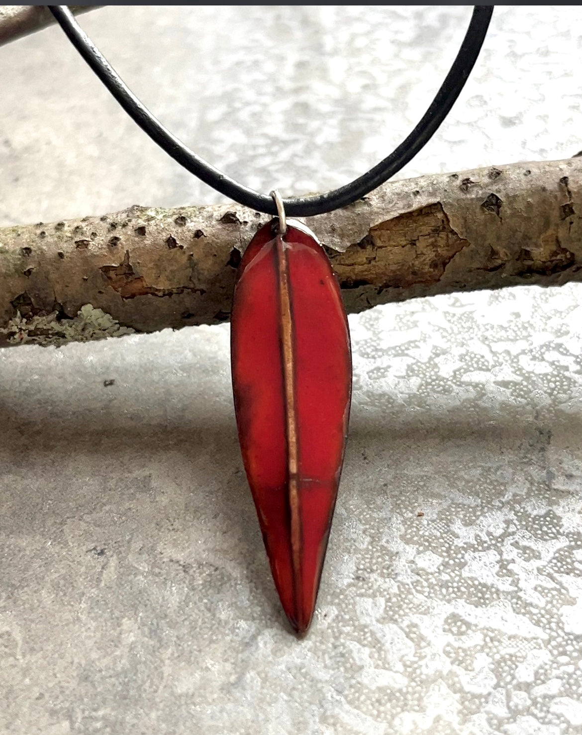 Sumac Leaf Pendant
